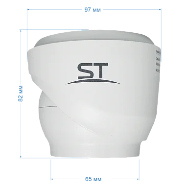 Space Technology ST-VF2911 PRO FORT (2,8мм) IP Видеокамера 2 Мп, объектив 2,8 мм