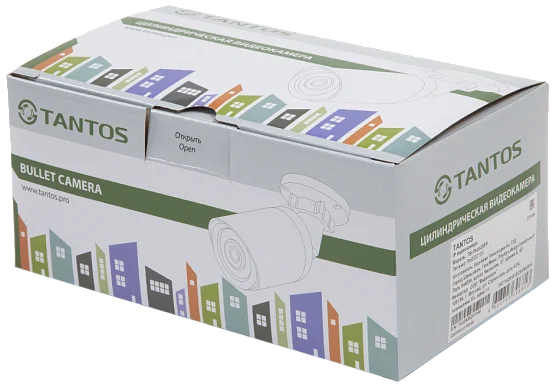 Tantos TSi-P5FP IP Видеокамера 5 Мп, объектив 2,8 мм