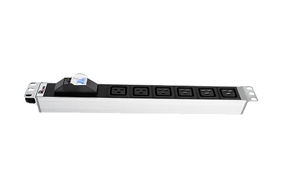 Rem R-16-6C19-A-440-K Горизонтальный блок розеток 19" , до 16А