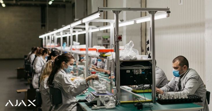 Ajax Systems открыли второй завод в Киеве