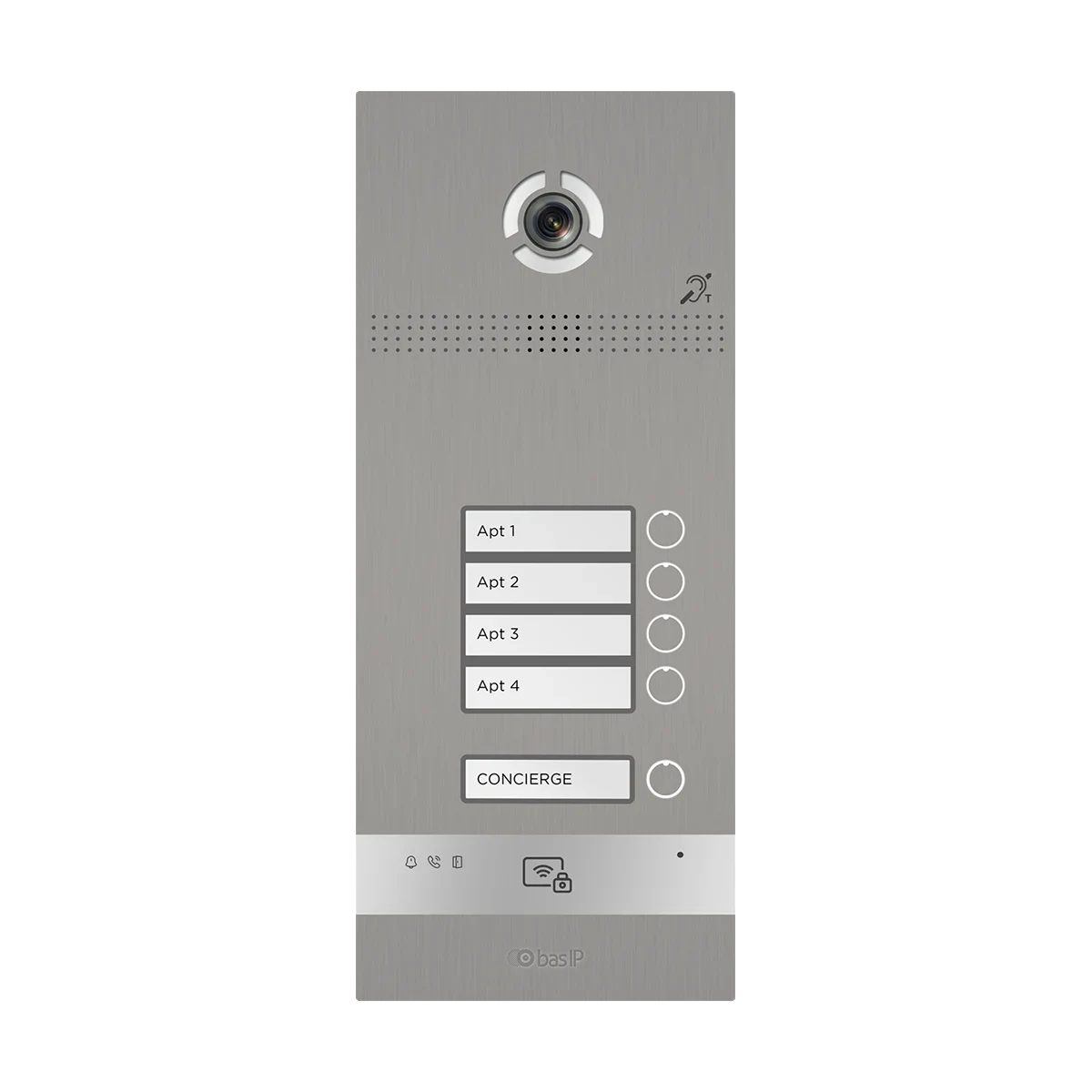 Вызывная панель BAS-IP BI-04FBI SILVER