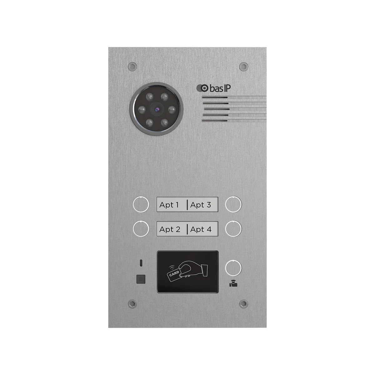 Вызывная панель BAS-IP BA-04MD SILVER