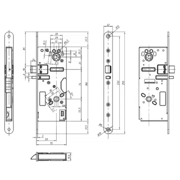 RusGuard Моторный замок RG-Lock 595