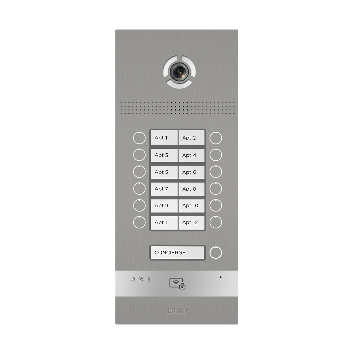 Вызывная панель BAS-IP BI-12FBI SILVER