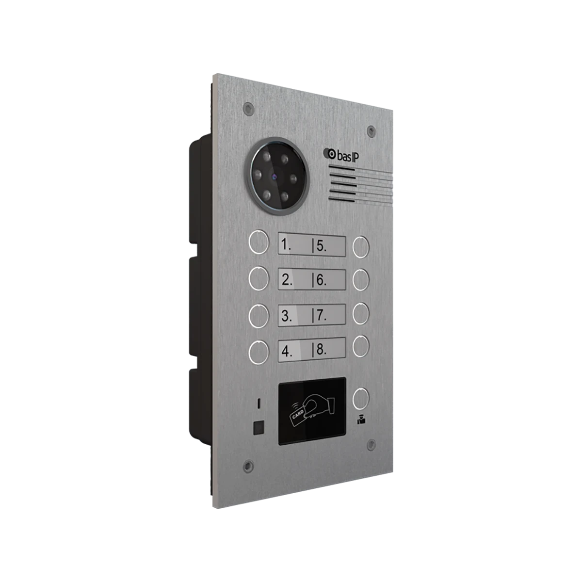 Вызывная панель BAS-IP BA-08MD SILVER