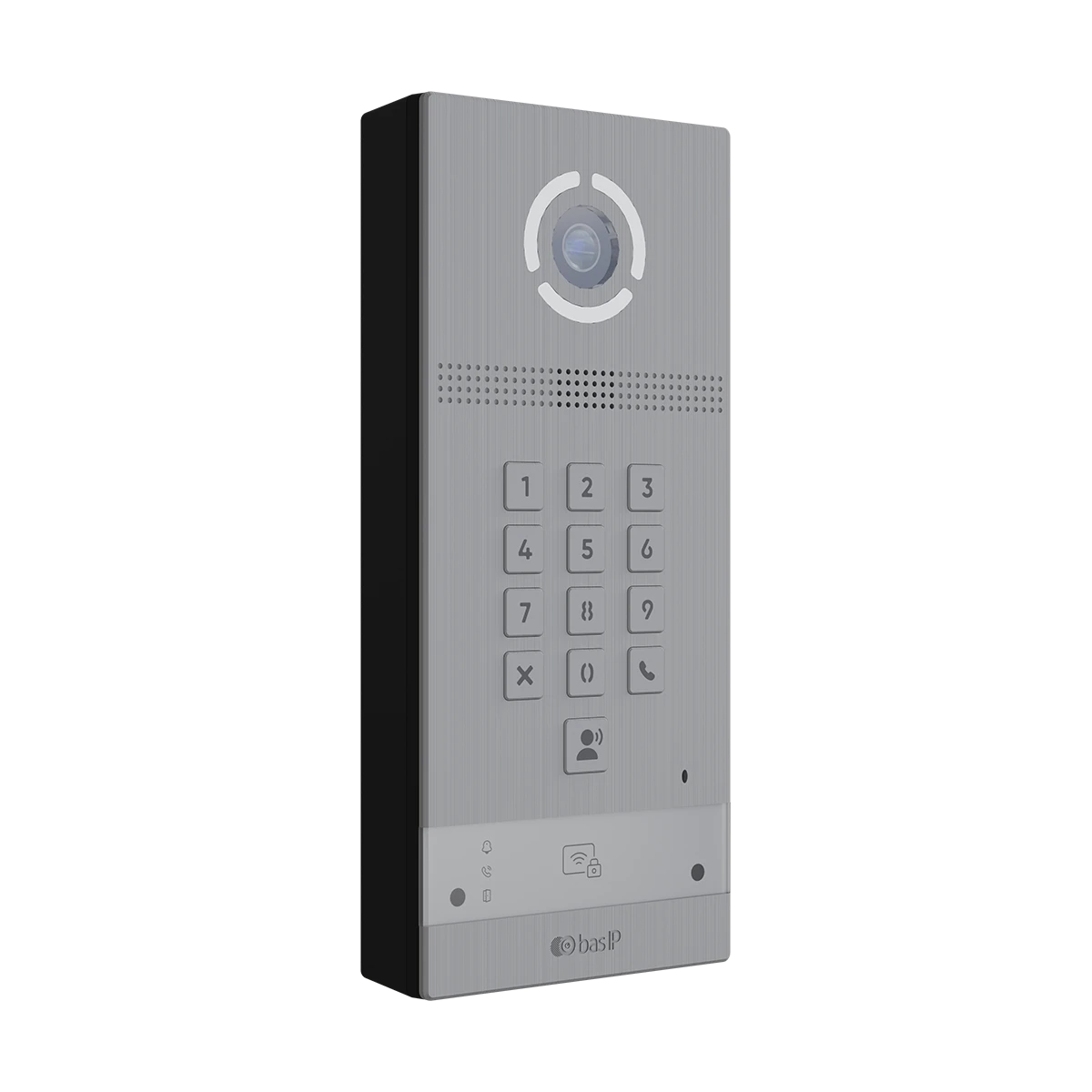 Вызывная панель BAS-IP AV-09KFMI silver