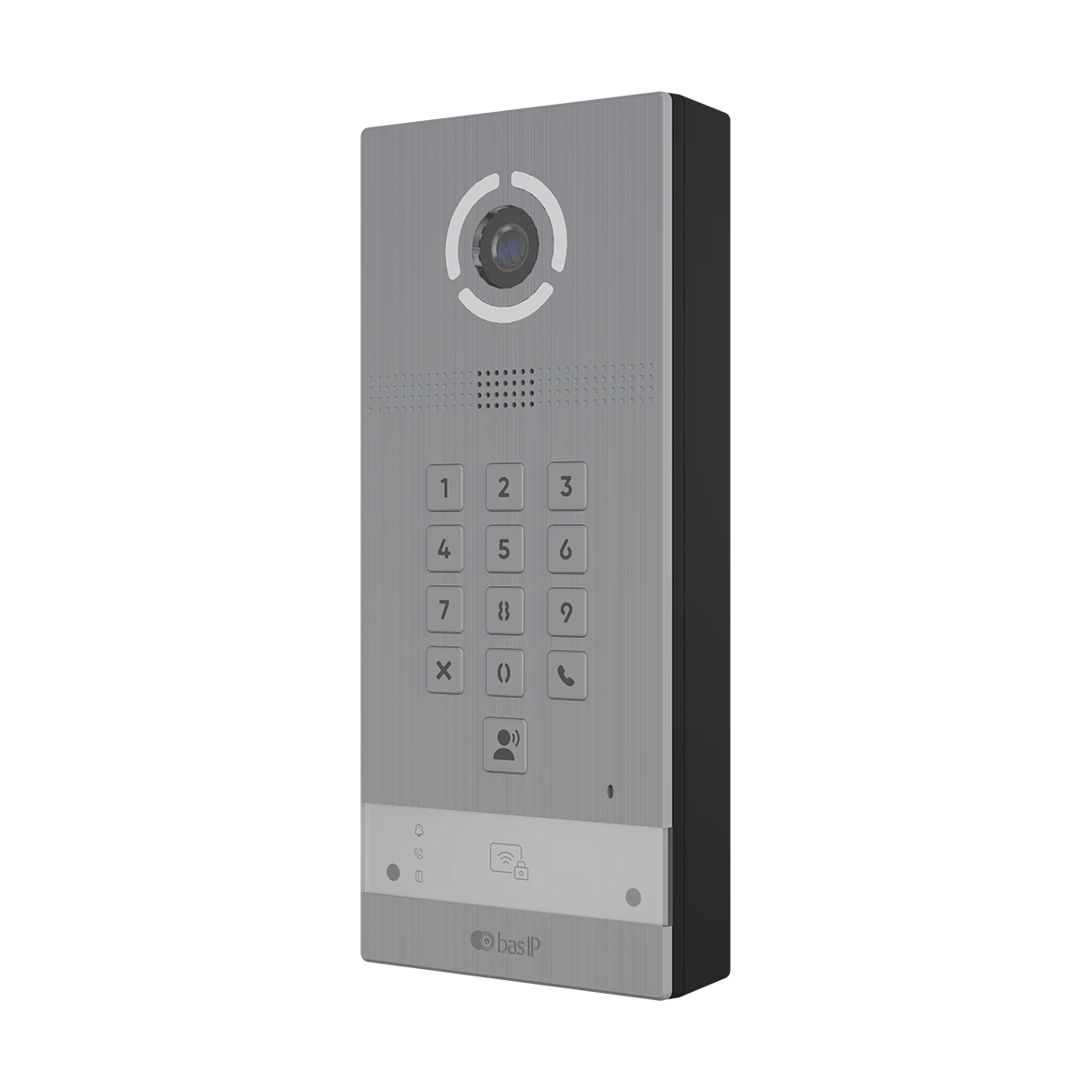 Вызывная панель BAS-IP AV-09KFMI silver