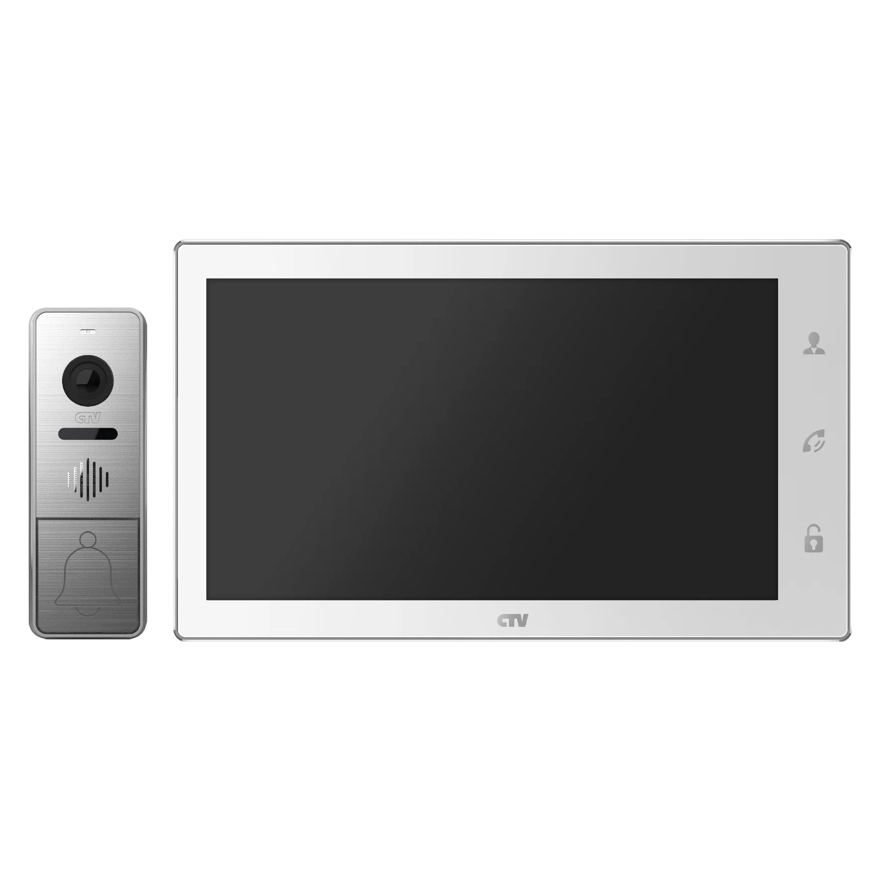Комплект видеодомофона CTV-DP4106AHD (Белый)