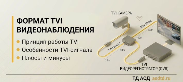 Всё о TVI камерах видеонаблюдения