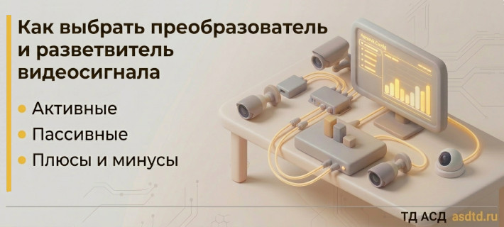 Как выбрать преобразователь и  разветвитель видеосигнала