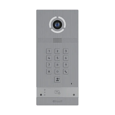 Вызывная панель BAS-IP AV-09KFMI silver