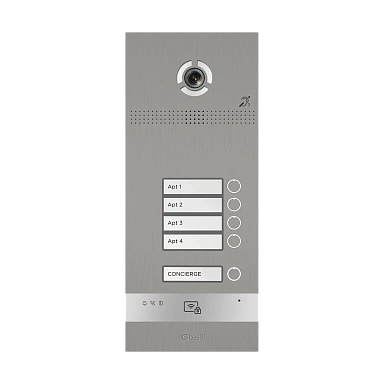 Вызывная панель BAS-IP BI-04FBI SILVER