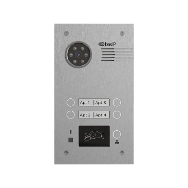 Вызывная панель BAS-IP BA-04MD SILVER