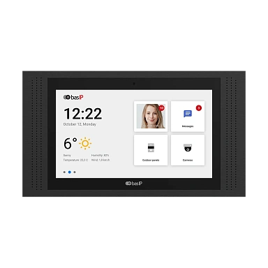 Монитор видеодомофона BAS-IP AT-10 BLACK