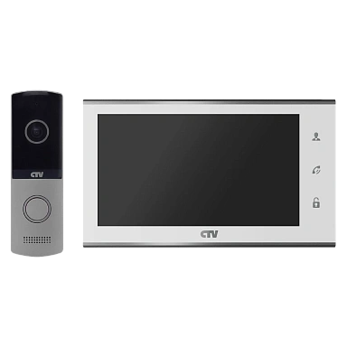 Комплект видеодомофона CTV-DP2702MD (Белый)