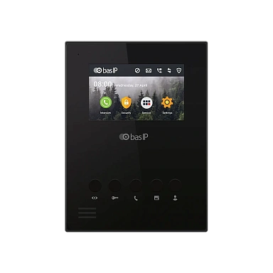 Монитор видеодомофона BAS-IP AU-04LA BLACK