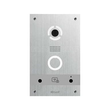 Вызывная панель BAS-IP AV-08FTL silver