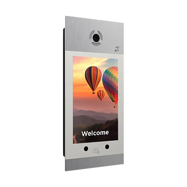 Вызывная панель BAS-IP AA-14FTIS silver