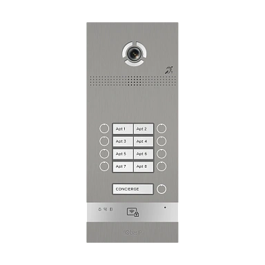 Вызывная панель BAS-IP BI-08FBI SILVER