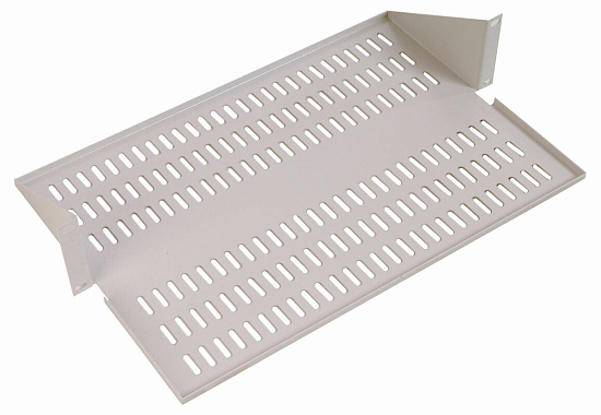 ЦМО МС-40.2 Серая перфорированная полка, 2U