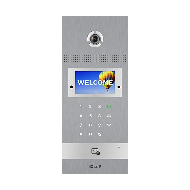 Вызывная панель BAS-IP AA-12FTI silver